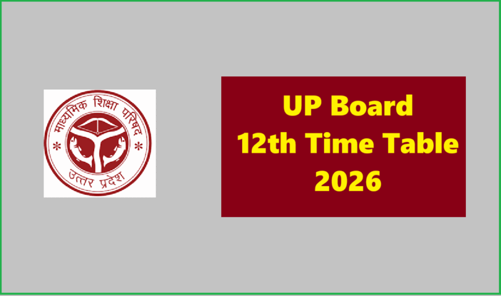 UP Board 12th Time Table 2026 (Out) Download Inter Arts, Commerce, Science Exam Date Sheet @ upmsp.edu.in - IATE Blogs
